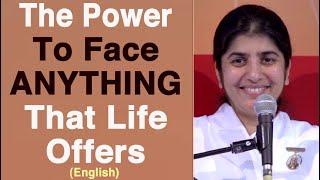 Power to Face ANYTHING That Life Offers Part 1 English BK Shivani at Belgium