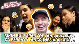 Prank Bahasa Instagram & Youtube Ke Bule Spanyol Inii  - Ome.TV Internasional