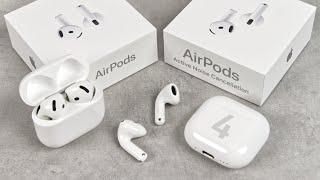 AirPods 4 - Unboxing erster Test & erster Eindruck mit & ohne Noise Cancelling