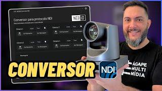 TRANSFORME SUA CÂMERA PTZ EM NDI - Neoid2Ndi USB Pro 12x Geração 1 e 2 + USB 4K