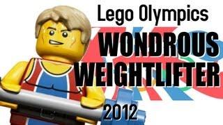 Lego Team GB 2012 Summer Olympics - Wondrous Weightlifter - MinifigCentral Unpacking Video