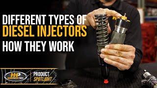 Different Types of Diesel Injectors How they work Mechanical Electronic Injection