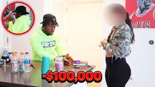 THIS GOLD DIGGER SLAPPED ME FOR EXPOSING HER... *P2 VS GOLD DIGGER*