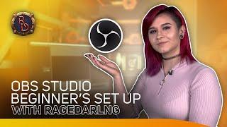OBS Studio Set Up For New Streamers Creating Scenes Adding Stingers Widgets and MORE