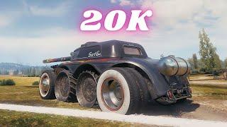 Panhard EBR 105 - 20K Spot Damage & EBR 105 - 185K Spot Damage World of Tanks