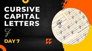 Capital Cursive Letter Z  Master the Art of Cursive Handwriting Tutorial - Day 7