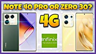 Infinix Zero 30 4G vs Infinix Note 40 Pro 4G  Specification  Comparison  Features  Price