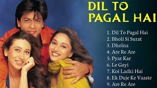 Dil To Pagal Hai Movie All Songs  Audio Jukebox  Shahrukh Khan &  Madhuri DixitKarishma