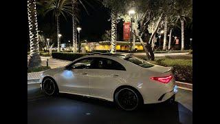 Mercedes CLA45 AMG Night Drive Exhaust Sounds+ Launch Control