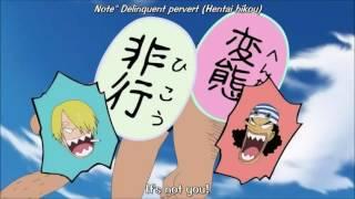 One Piece Franky Hentai Formation  Funny Moment