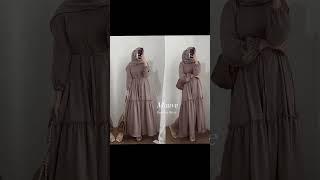 Rekomendasi MIDI Dress#rekomendasioutfit #outfitwanitahijab #dressbusui #dresskekinian #shorts