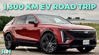 EV Road Trip in the 2024 Cadillac LYRIQ Sport with Minimal Planning to Michigan