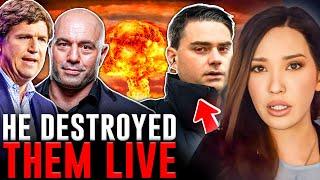Joe Rogan And Tucker DESTROY Daily Wire  Ben Shapiro EXTREMELY Triggered 