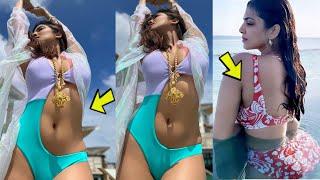 Malavika Mohanan Latest Stunning Video In Bikini From Maldhives