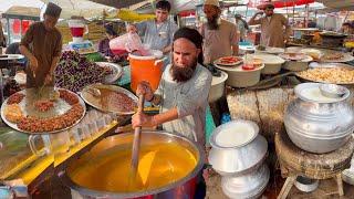 EXTREME AFGHANI ROADSIDE STREET FOOD  Ultimate Afghani Most-Try Street Foods  Cheapest Street Food