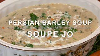 Soupe Jo Persian Barley Soup سوپ جو سفید