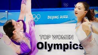 Top WOMEN contenders for the Olympics - Beijing 2022 figure skating