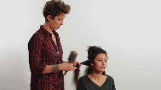 How to Straighten Hair with Round Brush  Cute Hairstyles