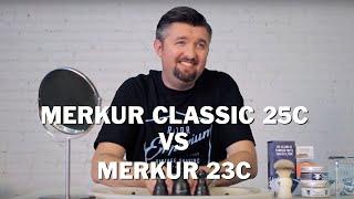 Wetshave Showdown Merkur Classic Safety Razor 25c vs 23c