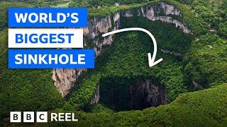 Inside Chinas mysterious sinkhole – BBC REEL