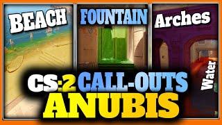 MUST KNOW Call-Outs On CS2 Anubis