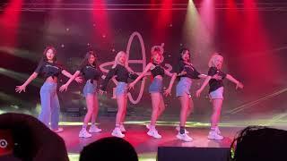 Everglow K-pop Medley TT Ddu Du Ddu Du Love Shot Fancam Everlasting Tour Dallas 20200306