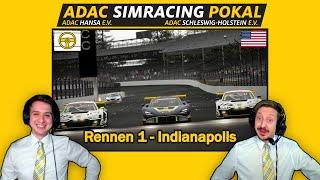 ADAC Hansa & Schleswig Holstein SimRacing Pokal 2022  Rennen 1 Indianapolis