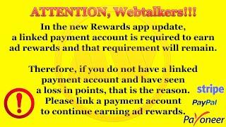 Link your bank account with Webtalk