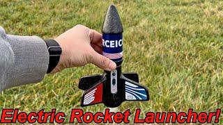 HOW HIGH DOES IT GO?  Amazon Electric ROCKET Unboxing and Review #rocket #review #toys