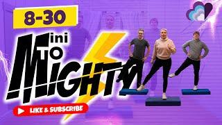 8 of 30 Mini to Mighty 30 Day STEP Program wJenny Ford  Beginner Step Aerobic Workout