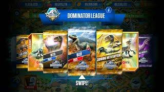 BETA TOURNAMENT BLUE PACK BIG DINOSAURS BATTLE JURASSIC WORLD