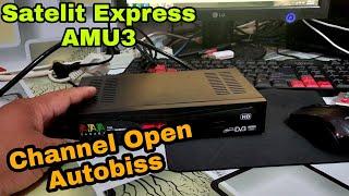 Satelit Express AMU3  Open chanell autobiss