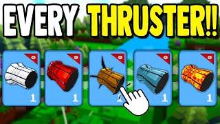 how to CLAIM *EVERY* THRUSTER  Build a Boat for Treasure ROBLOX