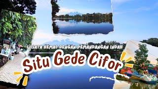 WISATA GRATIS EKOWISATA SITU GEDE BOGOR  Adem bersih dan dapat pemandangan pegunungan