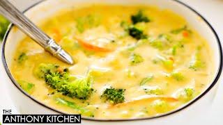 “Better Than Panera” Broccoli Cheese Soup