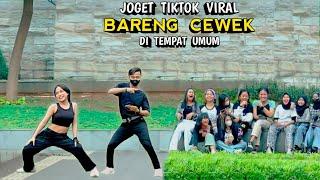 JOGET TIKTOK VIRAL BARENG CEWEK DI TEMPAT UMUM.. NGAKAK PARAH