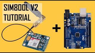 SIM800L V2 tutorial with arduino Send SMS Receive SMS Make a call