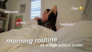 HIGH SCHOOL MORNING ROUTINE -- fall 2023