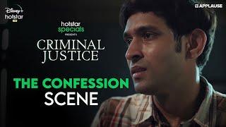 Vikrant Masseys confession  Criminal Justice  Disney+ Hotstar VIP