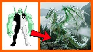 Ben 10 But Turned Into Dragon  All Characters  2024 