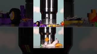  Bowser CRUSHED By Hydraulic Press  #Mario #Lego @SMG4
