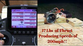 Testing The Worlds Fastest RC EDF - Speeds up to 200MPH - Schubeler 93mm HST