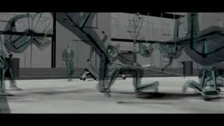 The Matrix Reloaded burly brawl VFX breakdown