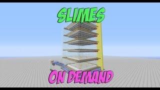 Minecraft Concept Showcase Slimes on Demand