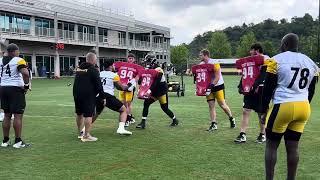 Sights sounds from Day 5 of Steelers OTAs