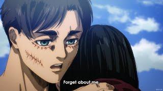 Eren and Mikasa Alternate Ending if Eren Prevents The Rumbling  Attack on Titan Final Season Part 4