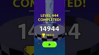 stack bounce new gameplay 444 level completed  #shorts#gaming#gameplay#shortvideo