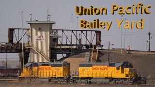 {4K} 33 Minutes of action in Union Pacifics Bailey Yard The biggest train yard in the world