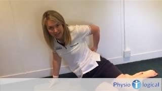 Rehab Exercises for back pain and sacroiliac joint pain for Horse Riders