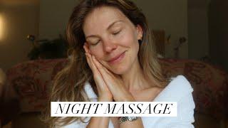 RELAXING NIGHT FACE & SHOULDERS MASSAGE